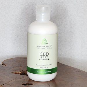 Seven7h Sense Botanical Therapy CBD Body Lotion Eucalyptus Spearmint